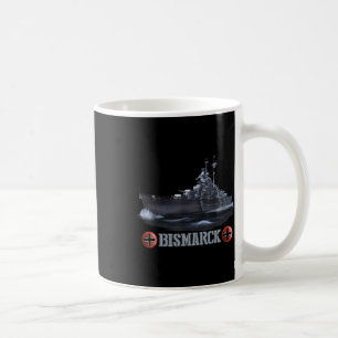 2. Weltkrieg Deutsches Schlachtschiff Bismarck Kaffeetasse