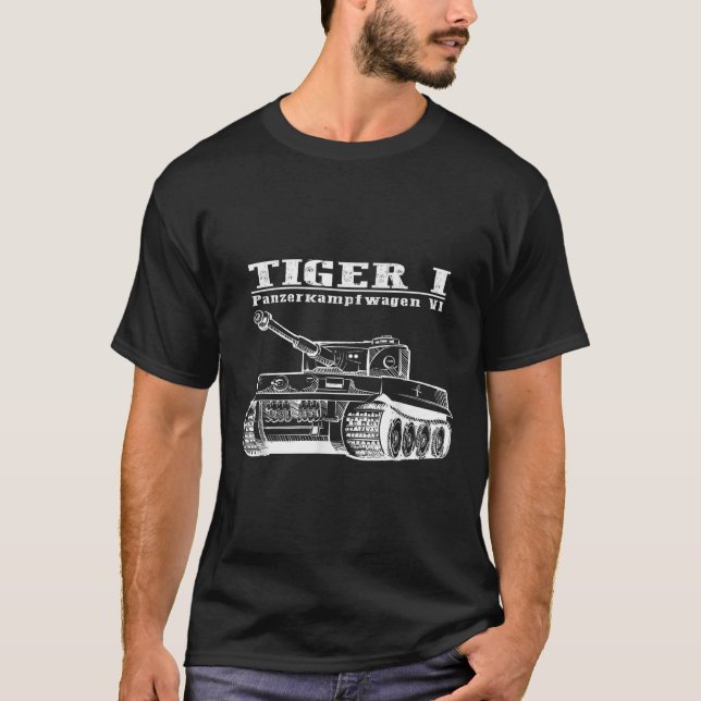 2. Weltkrieg ein deutscher Tank Tiger I A Panzerka (Vorderseite)