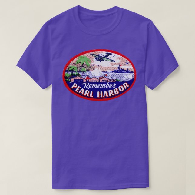 2. Weltkrieg Erinnern an Pearl Harbor 1 T-Shirt (Design vorne)