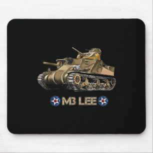 2. Weltkrieg Lee des amerikanischen Mittelstands M Mousepad