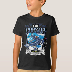 2. Weltkrieg Militärflugzeug Amerikaner F4u T-Shirt