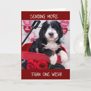 "2 WÜNSCHT MEINEM BESTEN FREUND AM GEBURTSTAG" KARTE