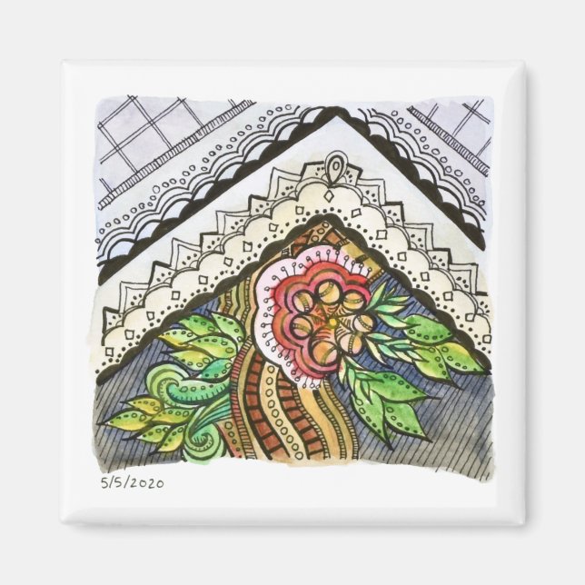 2 x 2 Magnet - 5-5-2020 (Vorne)