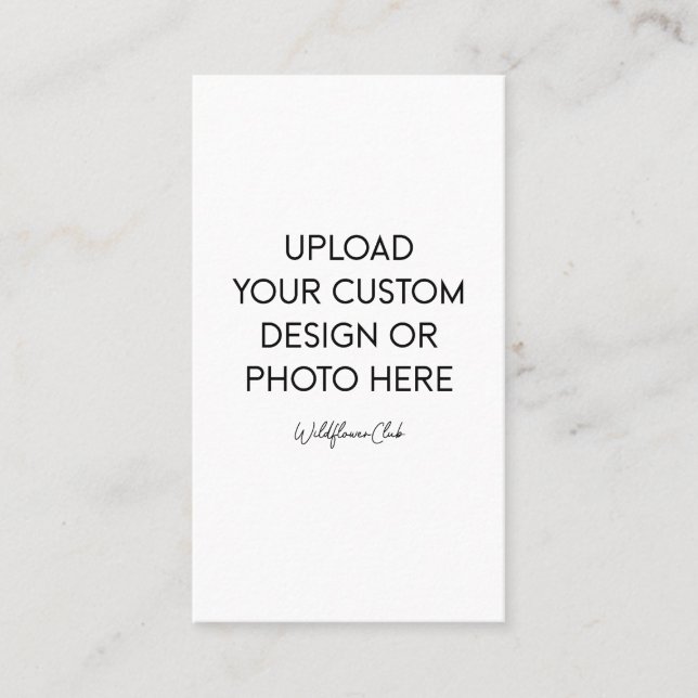 2" x 3.5" Small Card - Portrait Visitenkarte (Vorderseite)