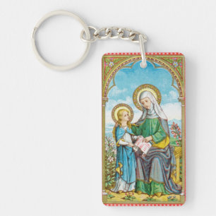 2 x NeoGothic St. Anne und junge Maria (SAU 29) Schlüsselanhänger