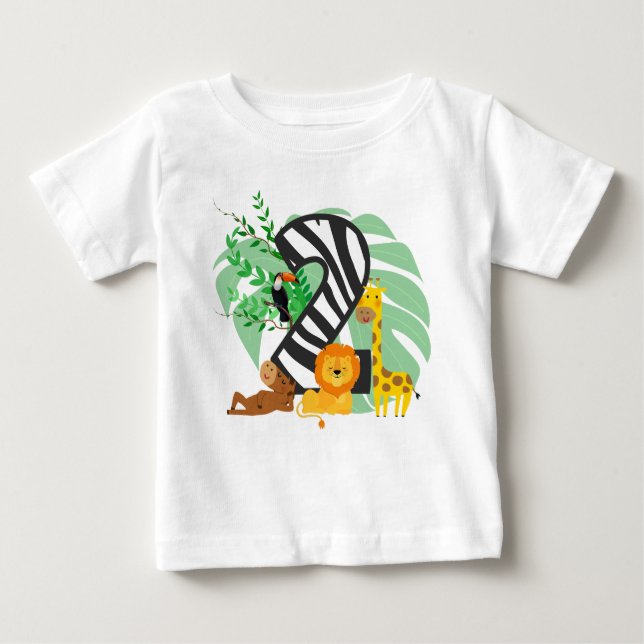 2 years old! Happy Birthday baby! Baby T-shirt (Vorderseite)