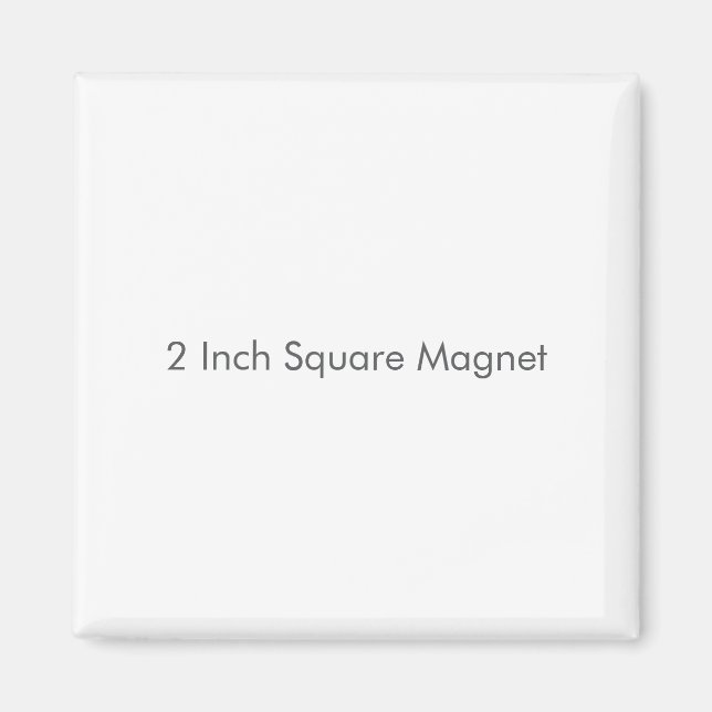 2 Zoll Quadratischer Magnet (Vorne)