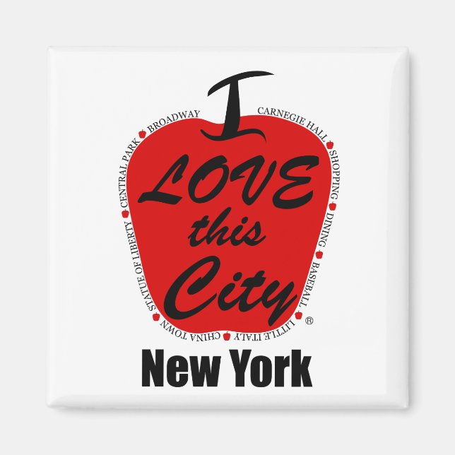 2 Zoll Square Magnet (Vorne)