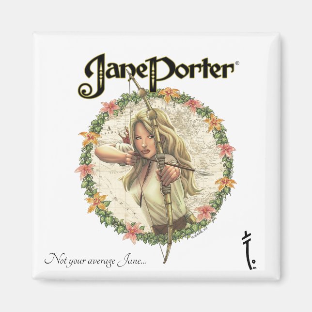 2 Zoll Square Magnet (Vorne)