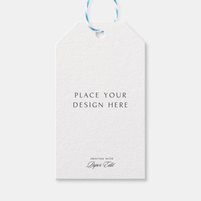 2 Zoll x 3,5 Zoll Tagdruck Geschenkanhänger (Vorderseite)