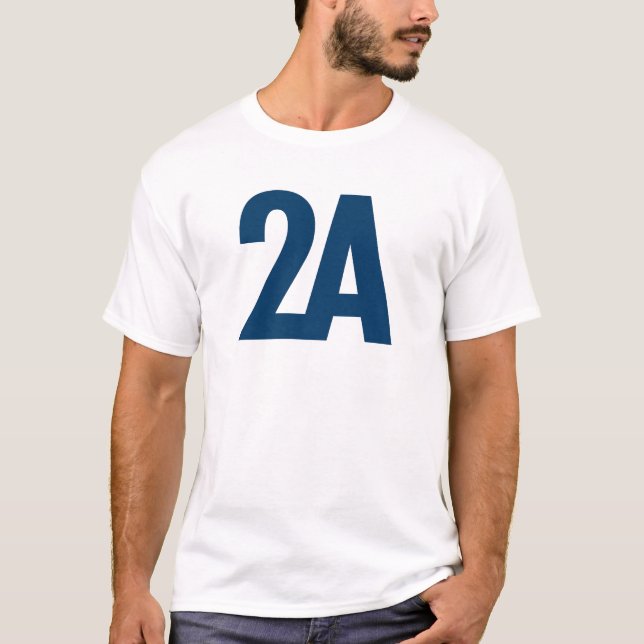 2A - 2. Änderung - Blau T-Shirt (Vorderseite)