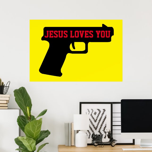 2A - JESUS-LIEBEN IHR Poster (Heimbüro)
