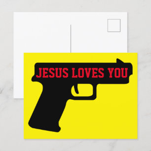2A - JESUS LIEBEN SIE Postkarte