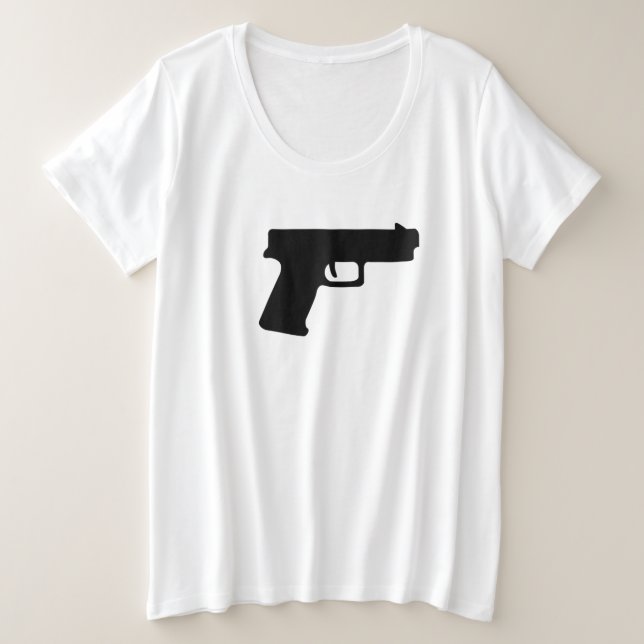 2A T - Shirt für Frauen mit Plus-Größe (Design vorne)