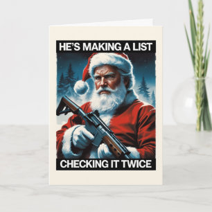2A Weihnachtskarte   Gun Rights Holiday Karte