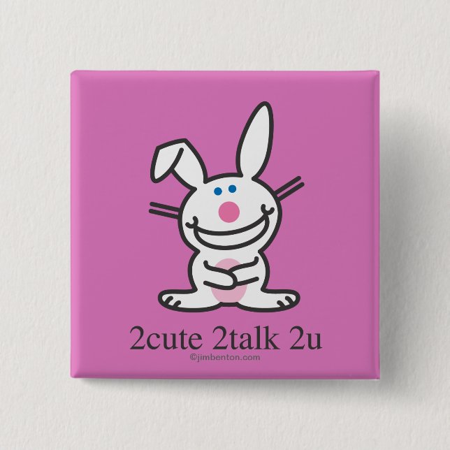 2cute 2talk 2u button (Vorderseite)