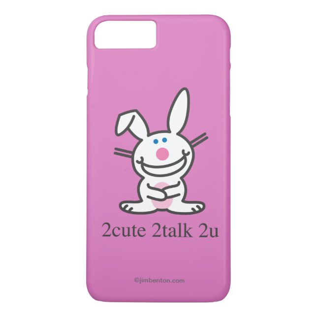 2cute 2talk 2u Case-Mate iPhone hülle (Rückseite)