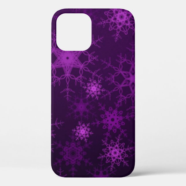 2d Abbildung. Abstrakte Schneeflocken. Holy Christ Case-Mate iPhone Hülle (Rückseite)