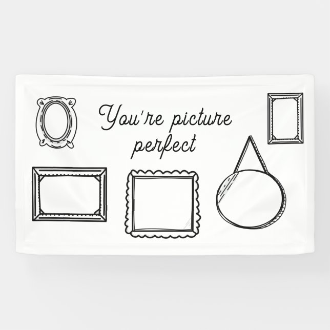 2D Comic Style Foto Stand Hintergrund Banner (Horizontal)