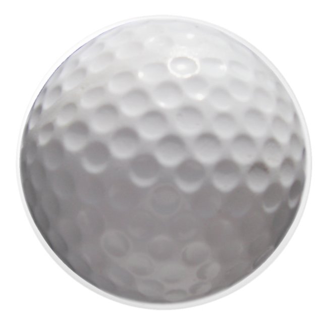 2D Grafik des Golfballs Keramikknauf (Vorderseite)