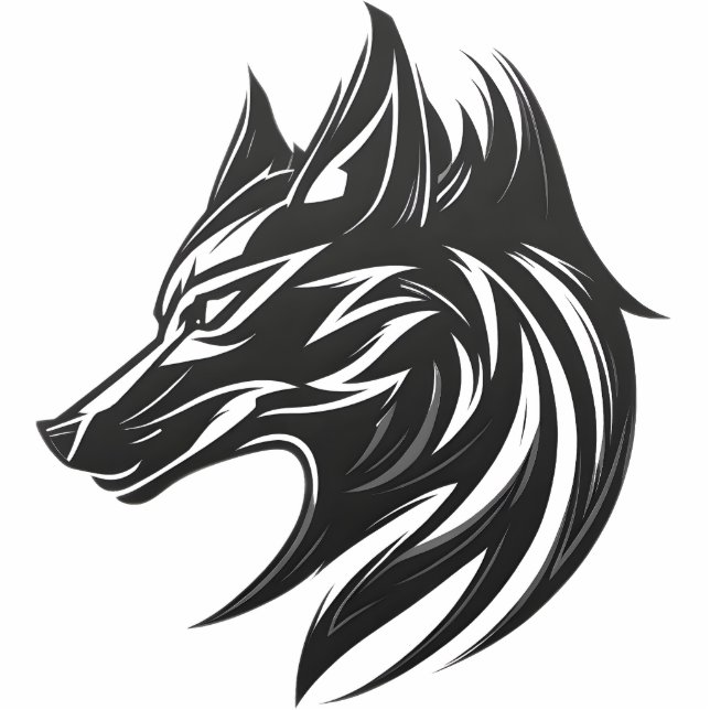 2d zeichnend Walf Freistehende Fotoskulptur (Vorne)