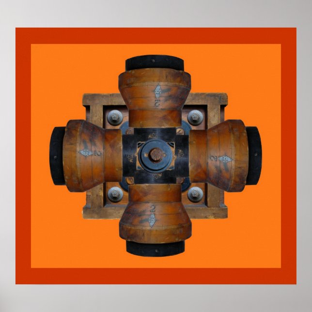 2F Gruppe Cross 1 Print Poster (Vorne)