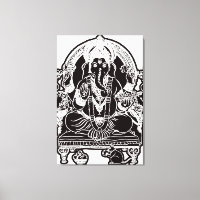 2FT x 3FT GANESE WALL GRAPHIC ART