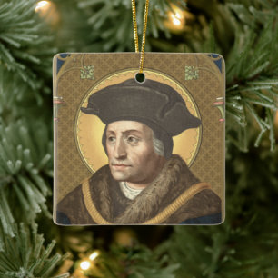 2für1 Heilige: Hl. Thomas Morus & Johannes Fisher Keramikornament