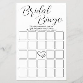 2in1 Bridal Bingo & Whats in Ihren Purse Games Flyer