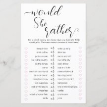 2in1 Over or Under & Wäre sie lieber Duschspiele?