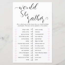 2in1 Over or Under & Wäre sie lieber Duschspiele?