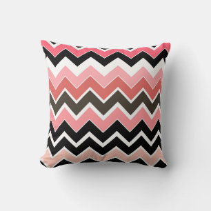 2in1 Rosa Erde ZigZag Muster Kissen