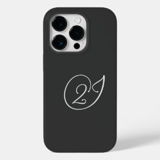 "2J"-Logo Case-Mate iPhone 14 Pro Hülle