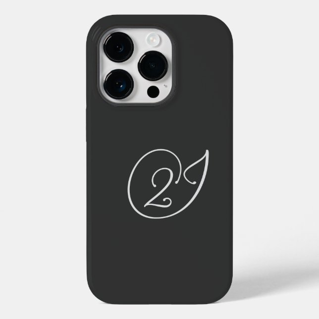 "2J"-Logo Case-Mate iPhone Hülle (Rückseite)