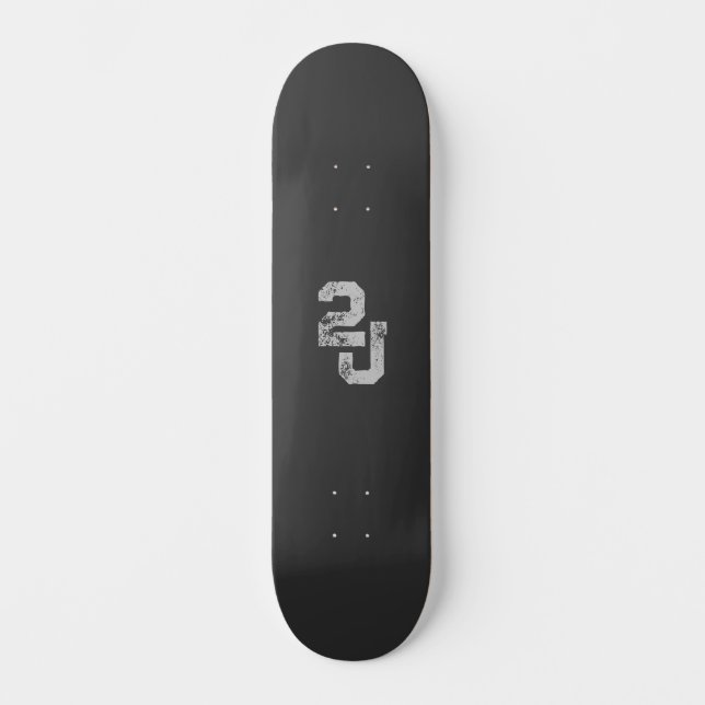 '2J' SKATEBOARD (Vorderseite)