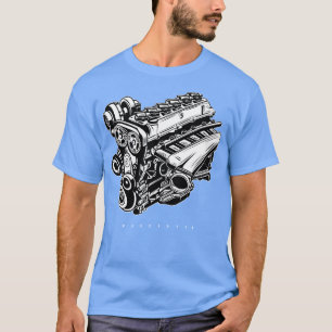 2JZ Motor T-Shirt