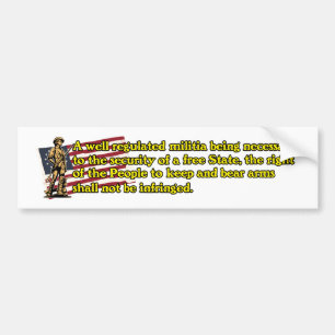 2nd_amndmnt_bmprstkr_wht autoaufkleber