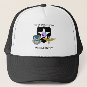 2ND BN 2D LUFTVERKEHRSREGELUNG 2ND INFANTRIEDIVISI TRUCKERKAPPE