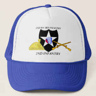 2ND BN 3RD INFANTRE 2D INFANTRIEDIVISION HAT TRUCKERKAPPE
