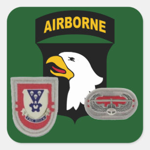 2ND BN 503D INFANTRY 101ST IM FLUGZEUG STICKER