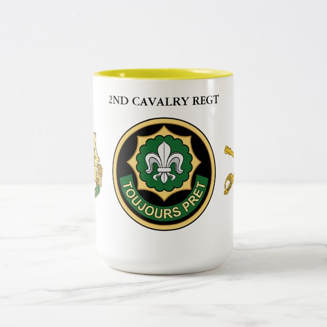 2ND CAVALRY TASSE  (Mittel)