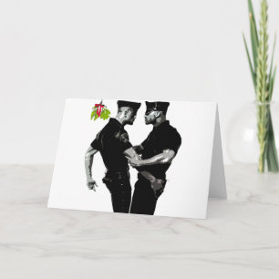 2nd Gay of Christmas Feiertagskarte