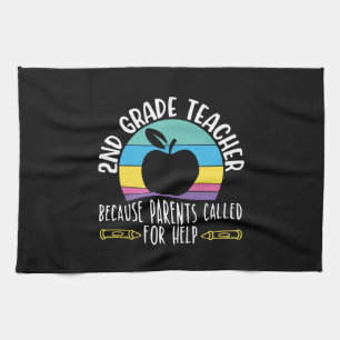 2nd Grad Teacher Shirts I Love My Second Graders Geschirrtuch