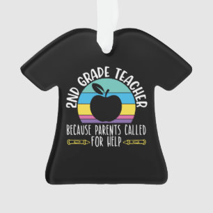 2nd Grad Teacher Shirts I Love My Second Graders Ornament