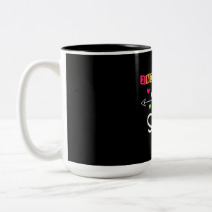 2nd Grad Teacher Shirts School Team Zweiter Grad Zweifarbige Tasse