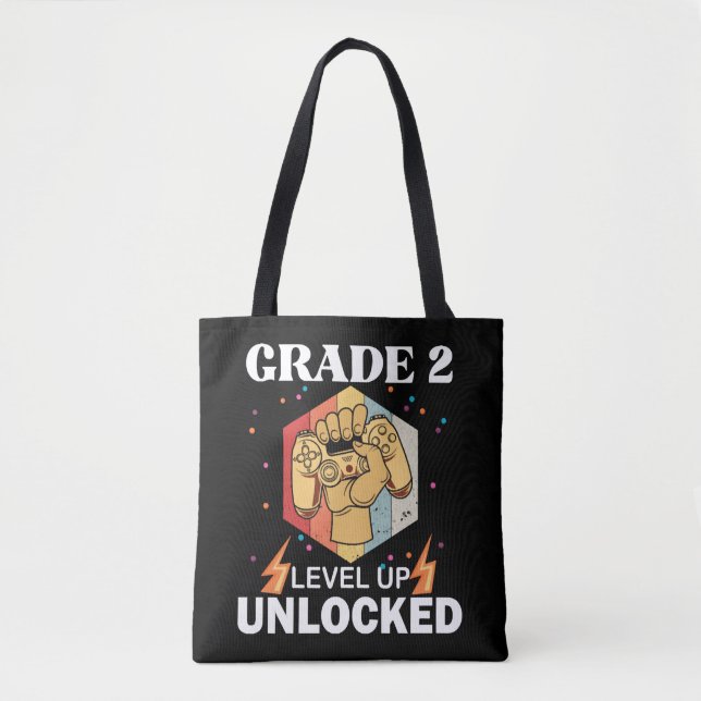 2nd Grad Unlocked Level Up Back To School First (Vorderseite)