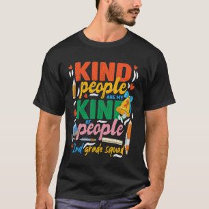 2nd Grade Squad Lehrer Gute Menschen sind meine Ar T-Shirt