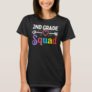 2nd Grade Squad Zweite Erste Schultag Jungen Gi T-Shirt