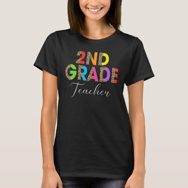 2nd Grade Teacher Student Back ToSchool Appreciati T-Shirt (Vorderseite)