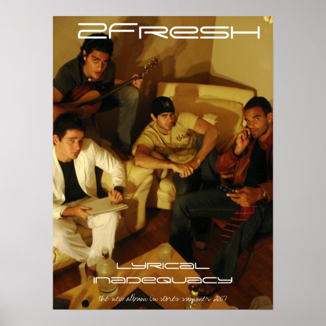 2Neue Lyrical Inadeququacy Poster (Vorne)